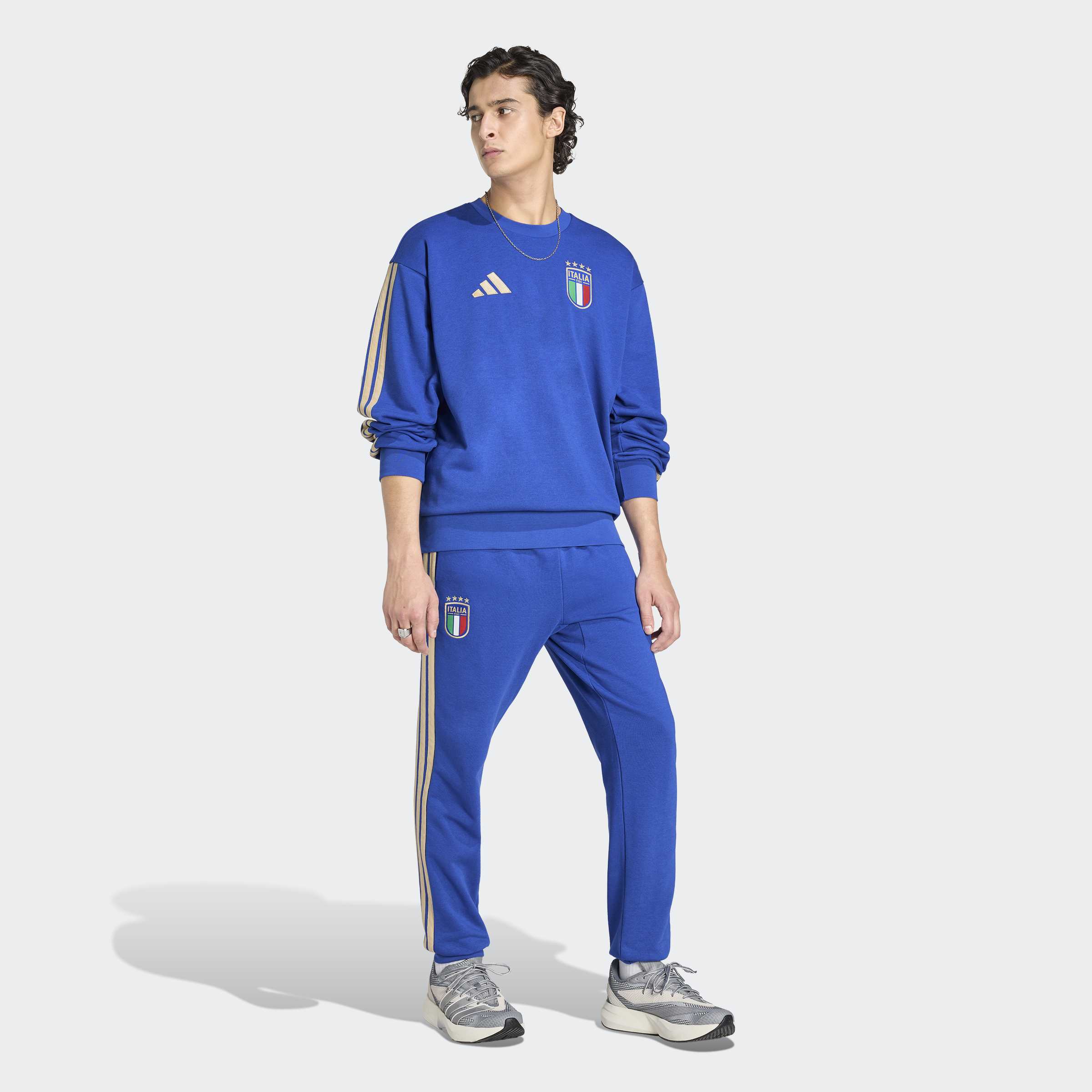 adidas Italy DNA Crew Sweat