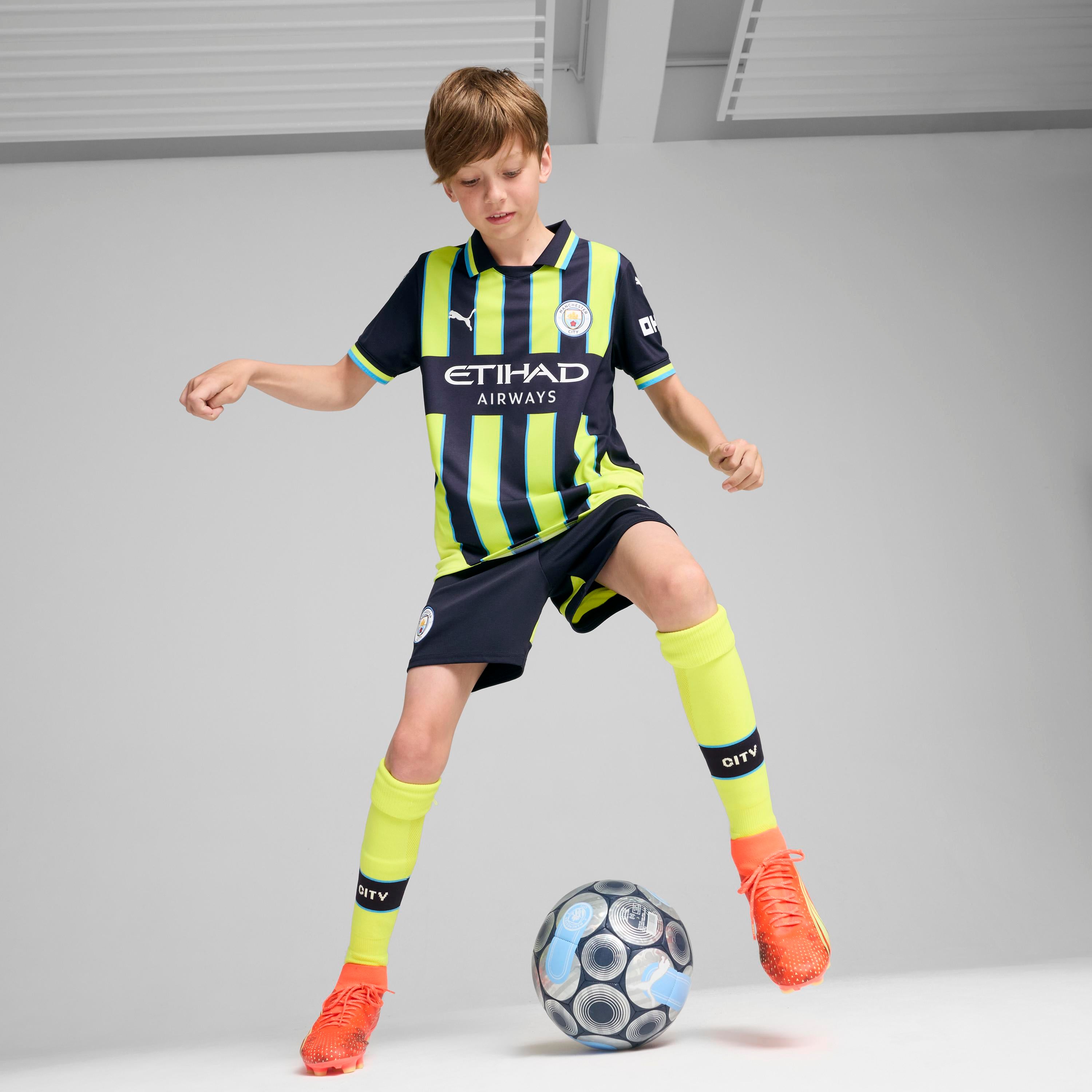 PUMA Manchester City 24/25 Away Replica Jersey Kids