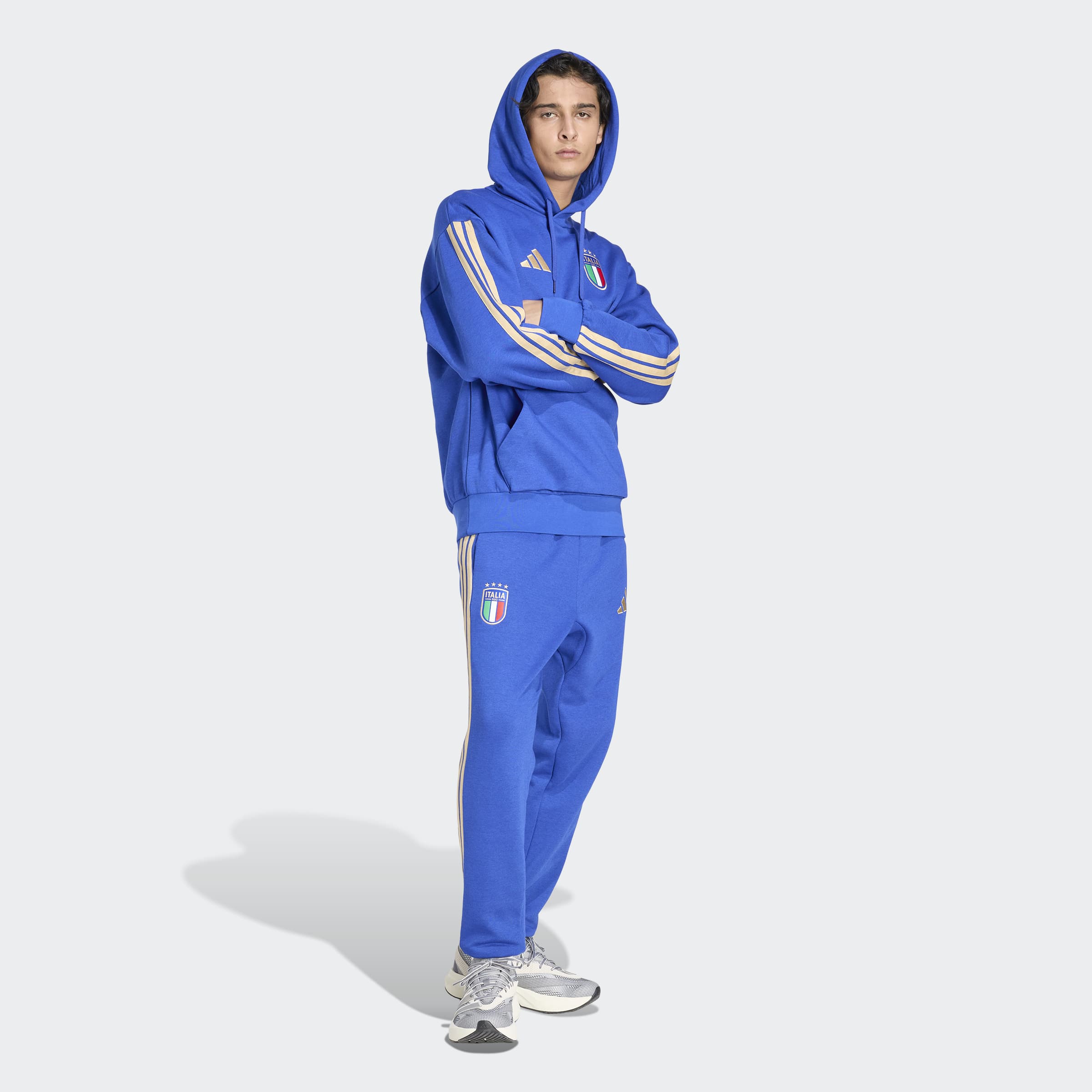 adidas Italy DNA Fleece Hoodie