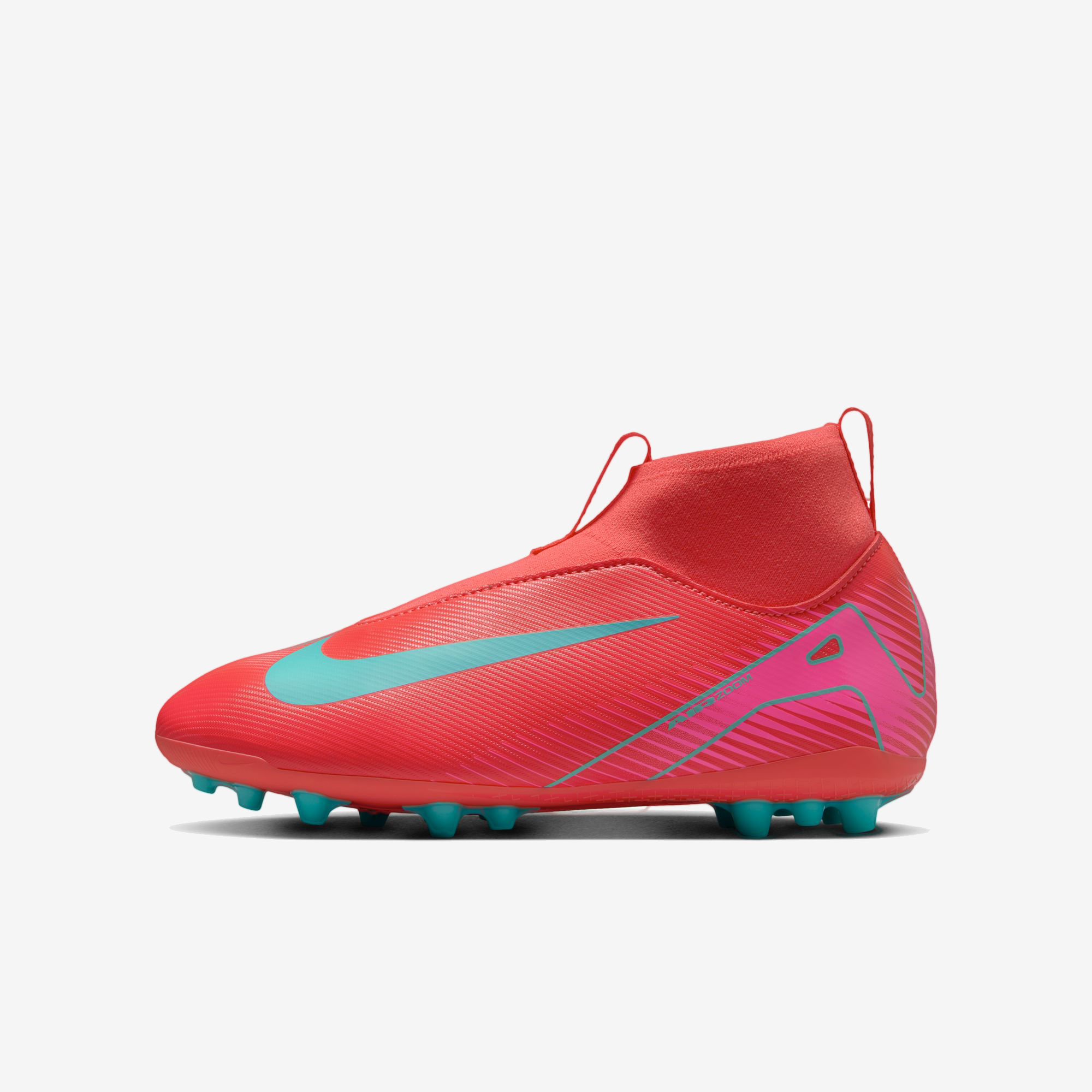 Nike Jr. Mercurial Superfly 10 Academy Big Kids' Artificial-Grass High-Top Soccer Cleats