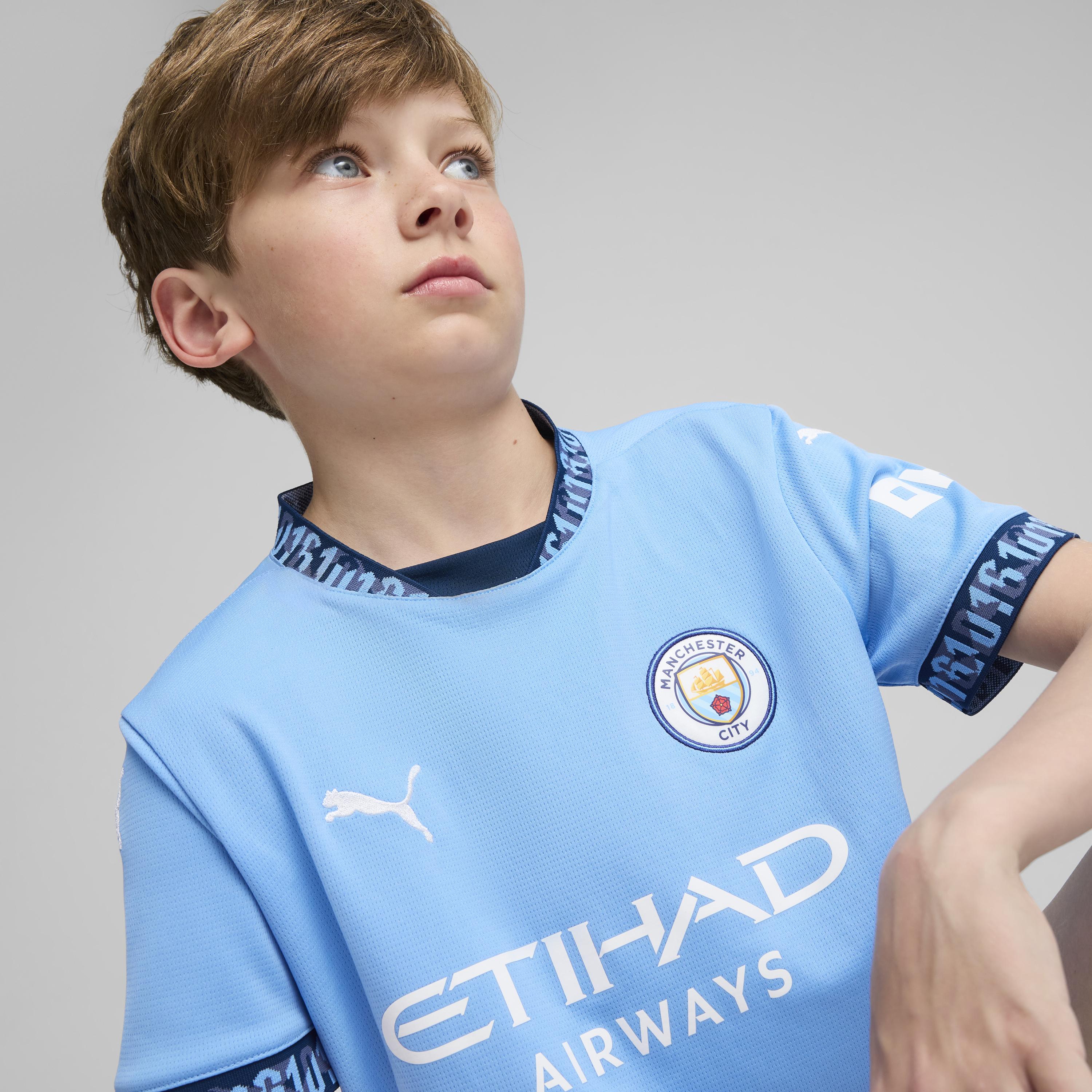 PUMA Manchester City 24/25 Home Replica Jersey Kids