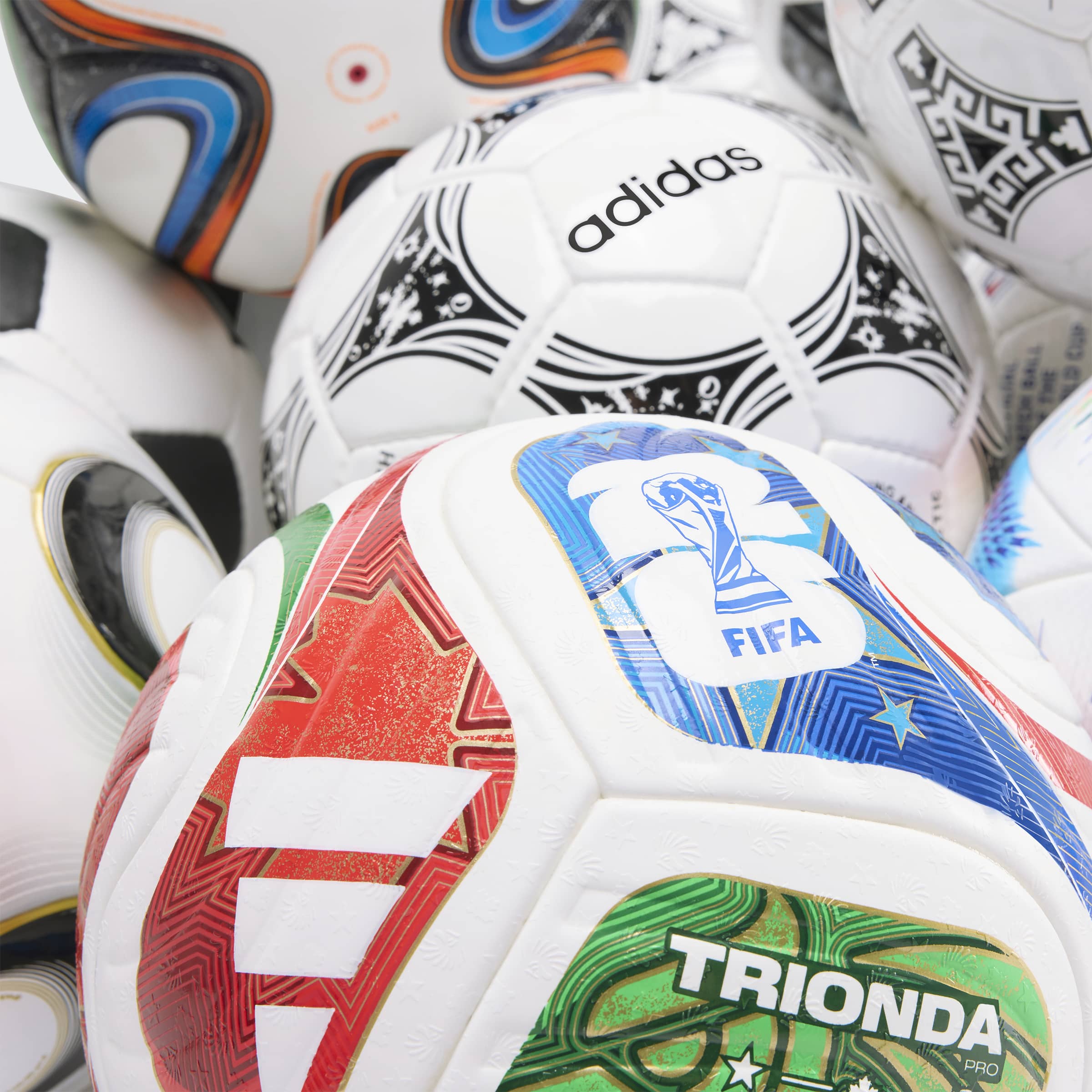 adidas FIFA World Cup Historical Pro Ball Set