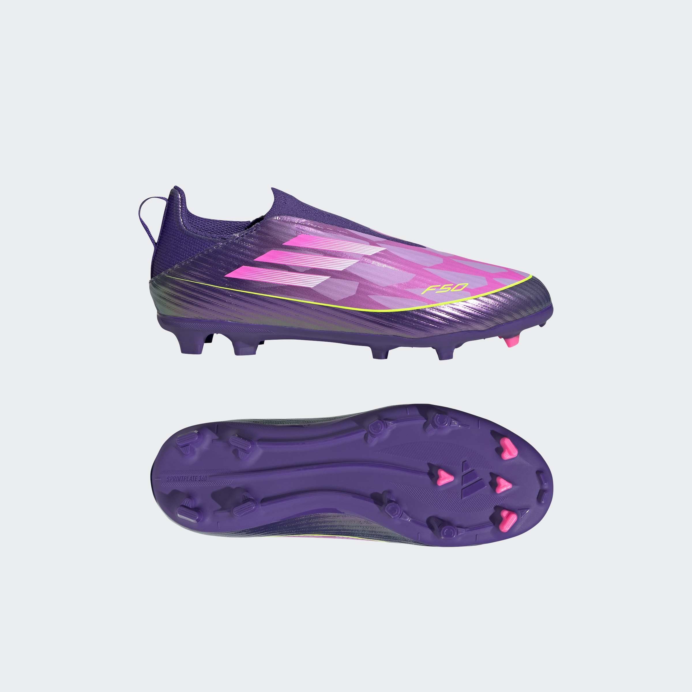adidas F50 LEAGUE LAMINE YAMAL Laceless Firm Ground Football Boots