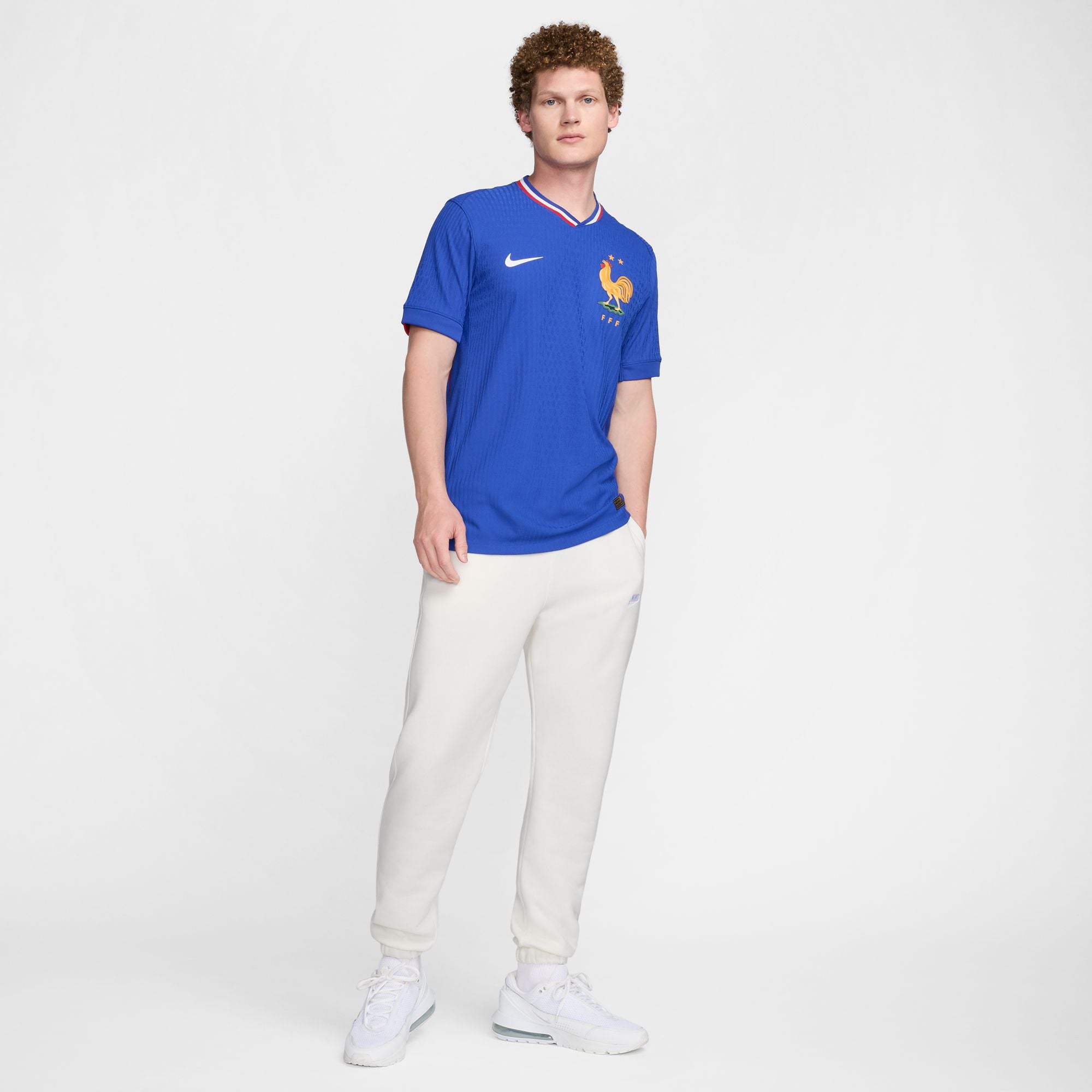 France 2024/25 Match Home Men's Nike Dri-FIT ADV Soccer Authentic Jersey