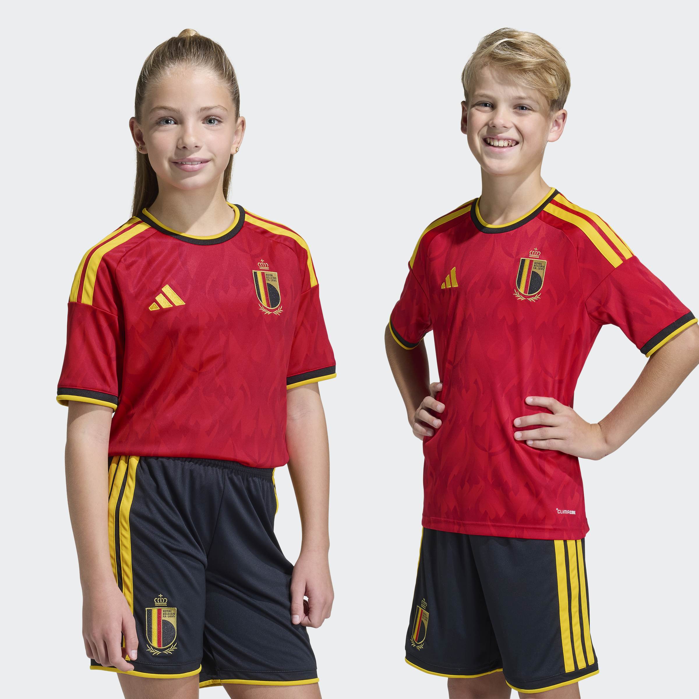 adidas Belgium 26 Home Kids Jersey
