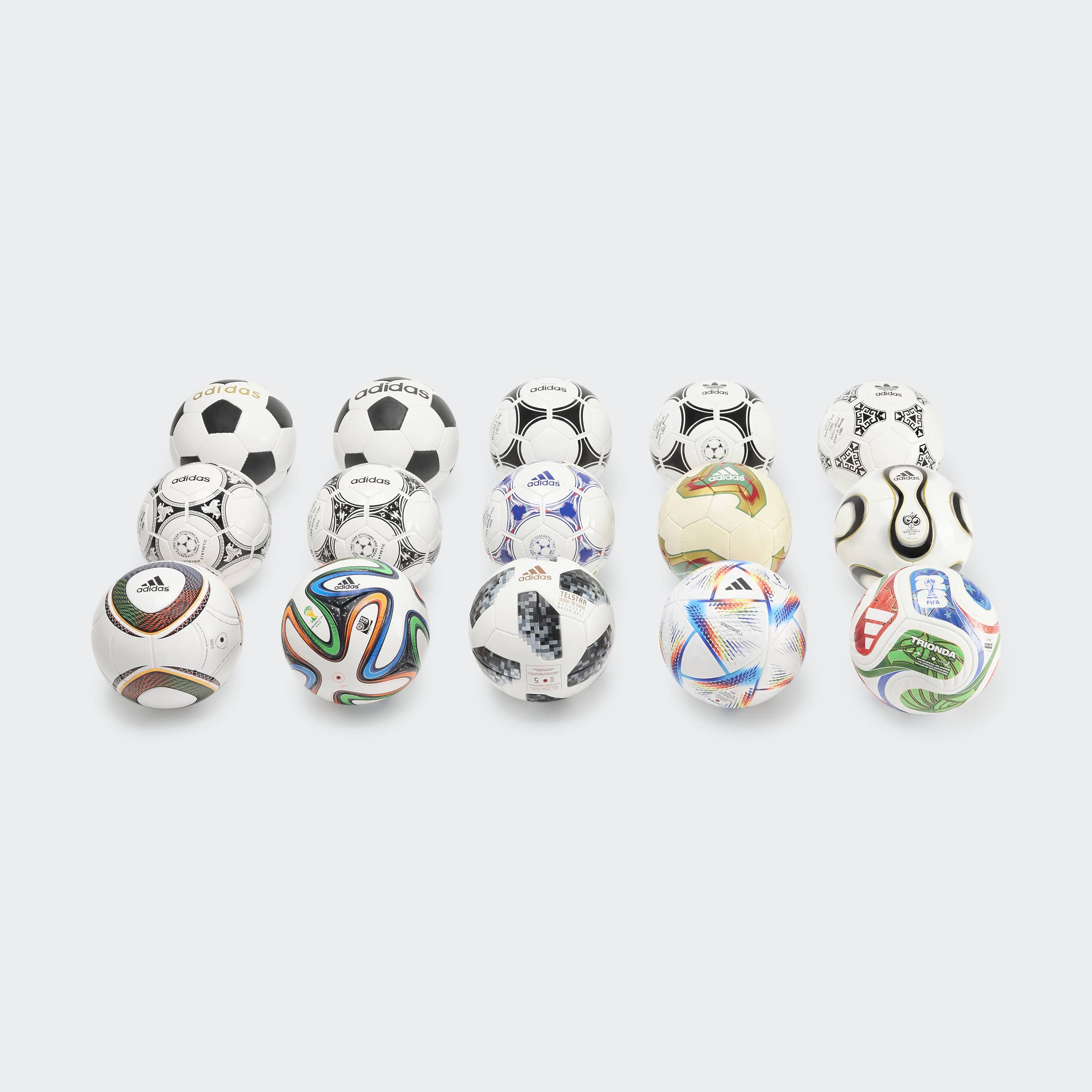 adidas FIFA World Cup Historical Pro Ball Set
