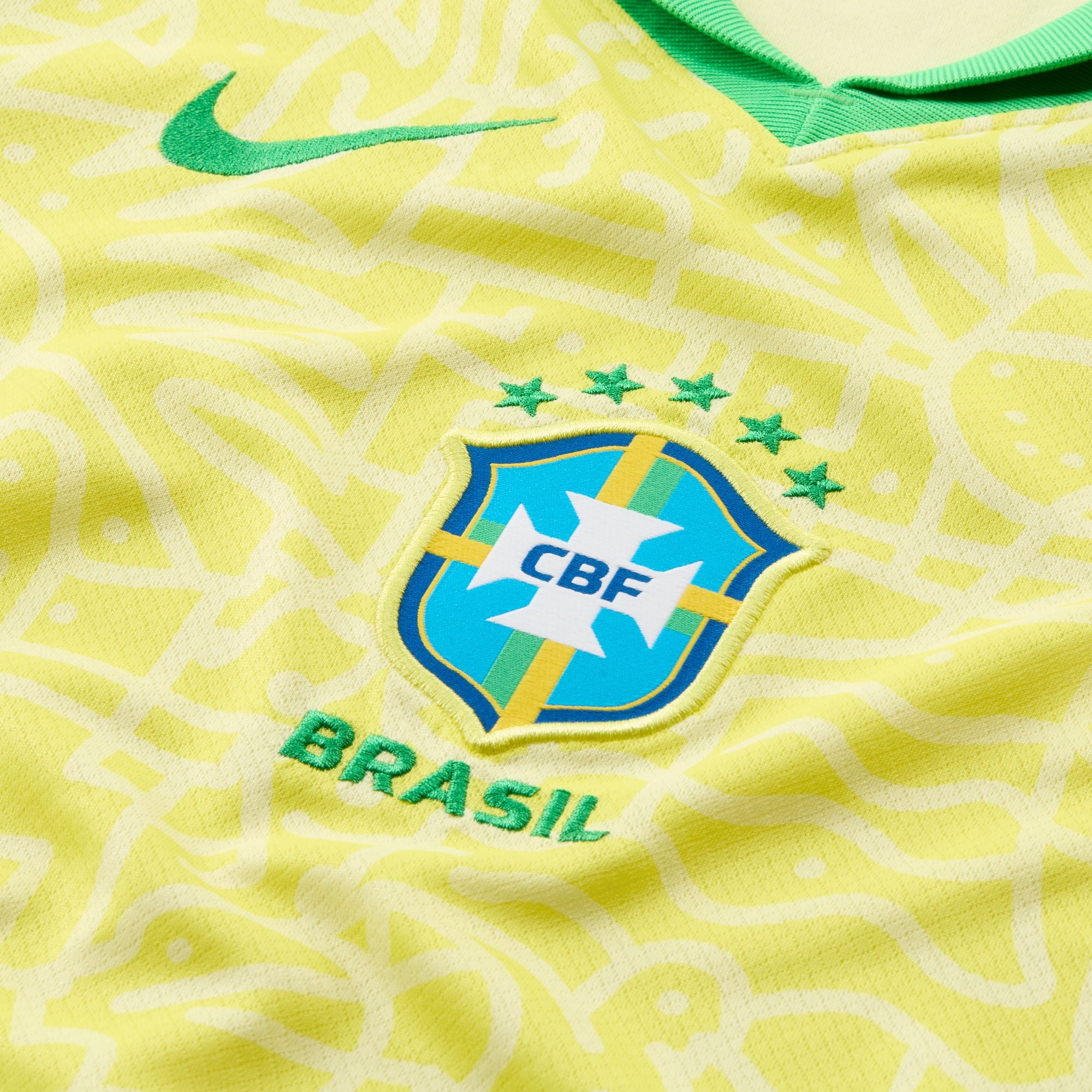 Nike - Kids Brazil 24/25 Home Jersey