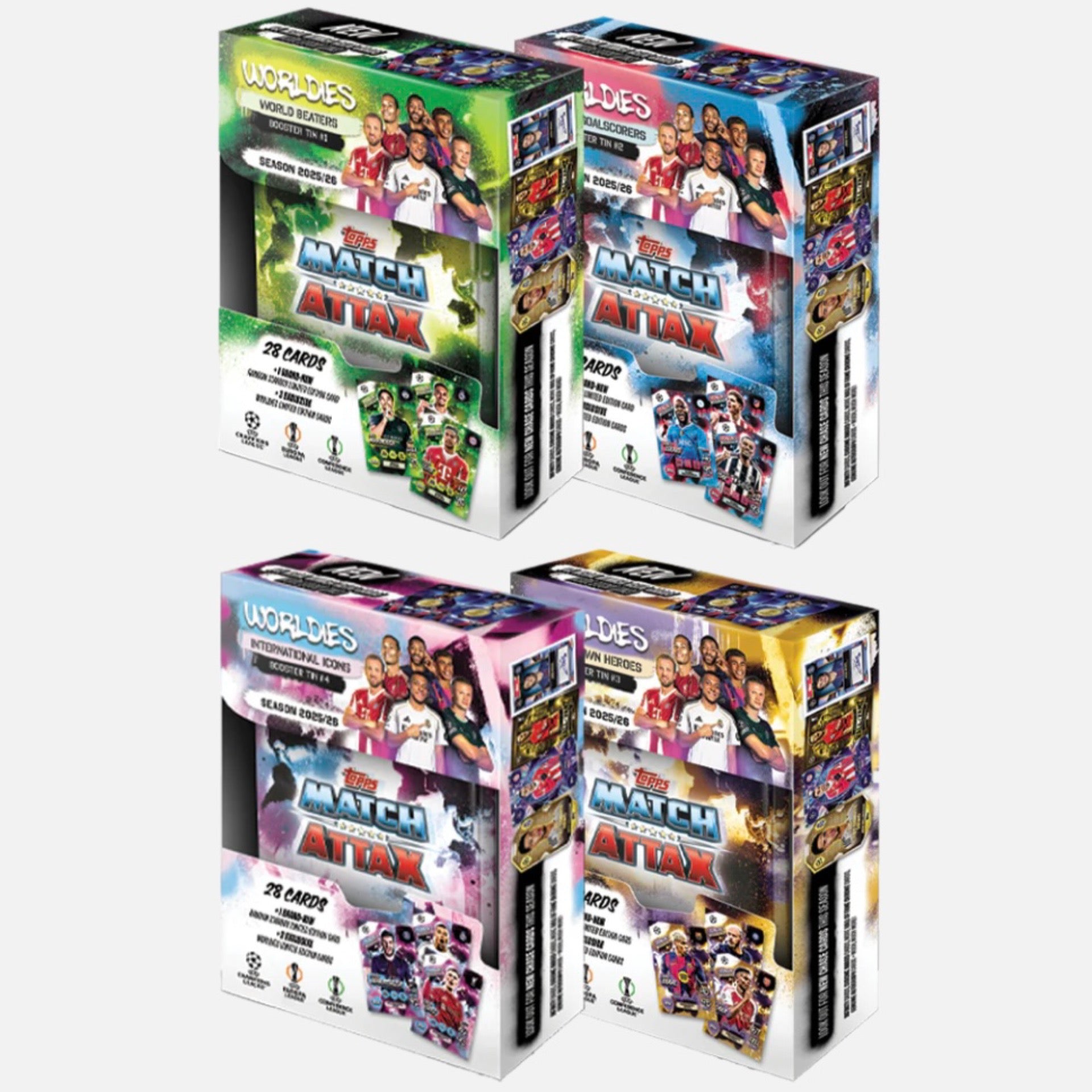 topps UCC Match Attax 2025/26 - Mini Tin Bundle