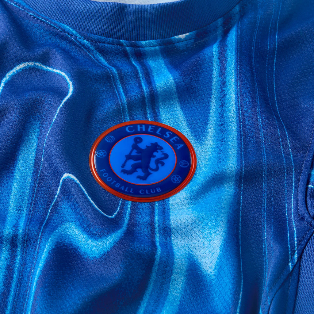 Chelsea FC 2024/25 Stadium Home Kids Big Kids' Nike Dri-FIT Soccer Replica Jersey