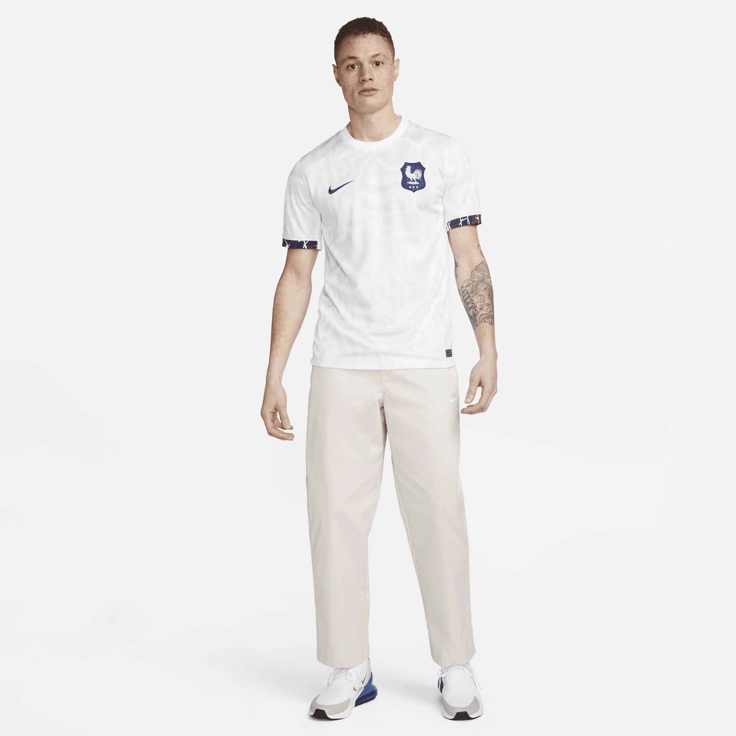 France 2023 Stadium Away Men's Nike Dri-Fit Soccer Replica Jersey